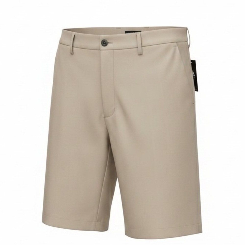 Peter Millar Shorts Mens 42 Tan Crown Sport Performance Golf Flat Front Khaki
